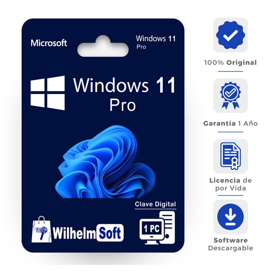 Licencia Windows 11 Pro 1PC